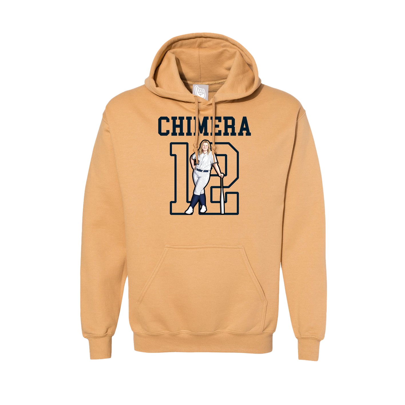 Hoodie — Shirsey in Vegas Gold