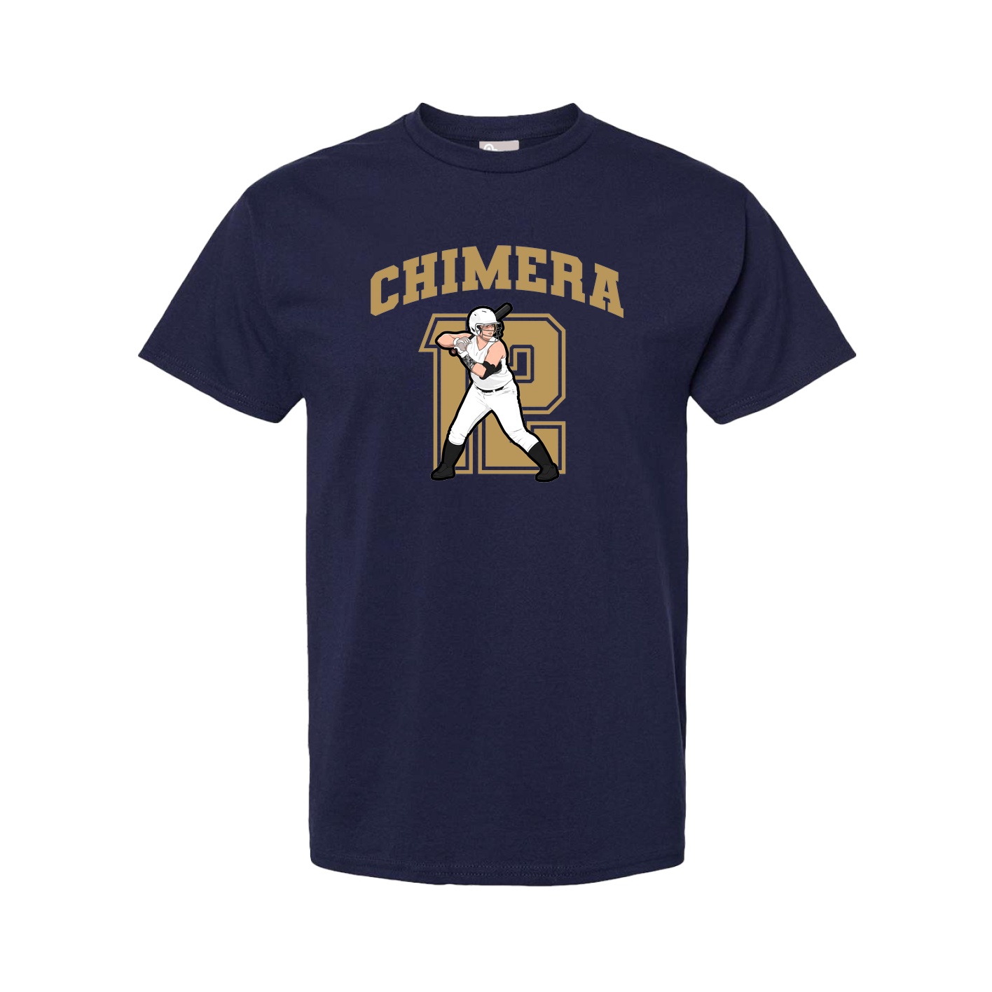 Tee — Number in Navy