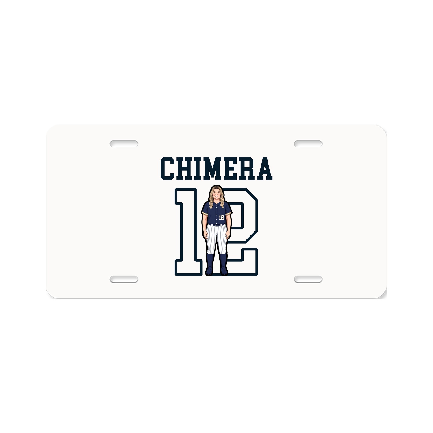 License Plate — Shirsey in Classic