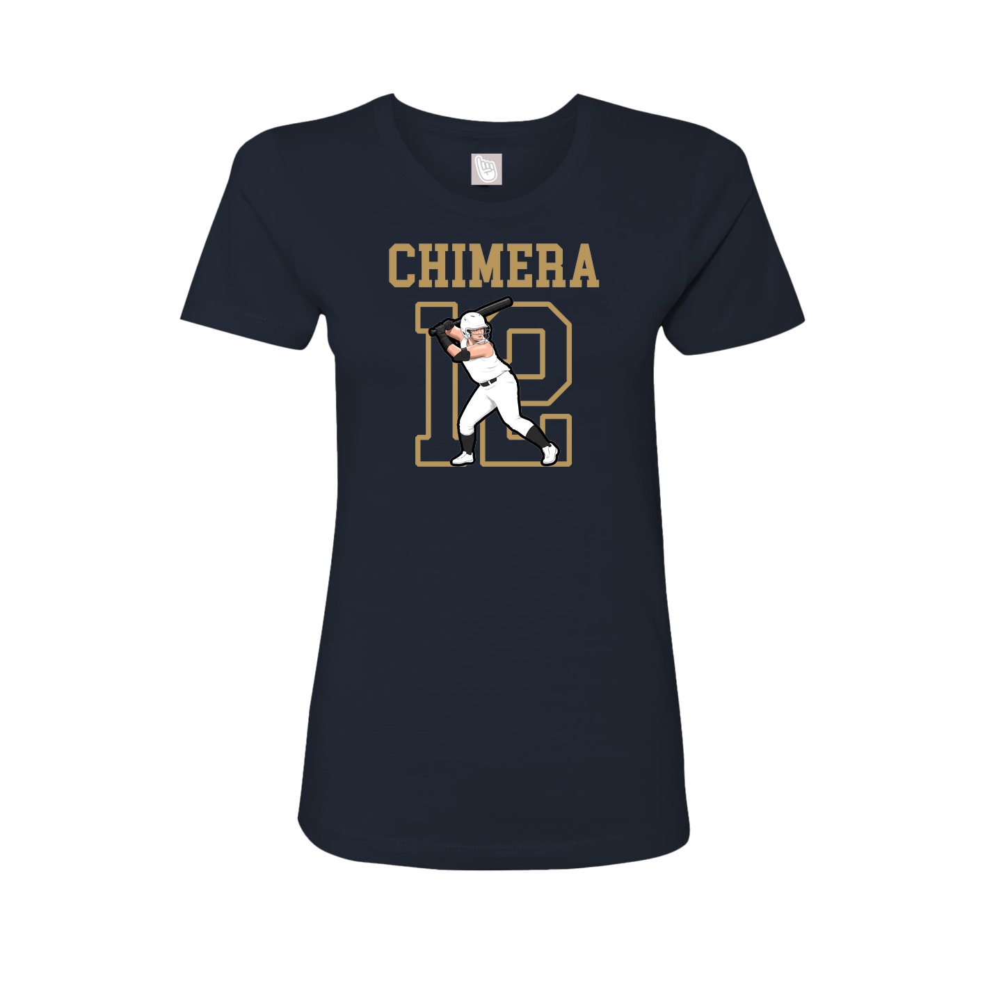 Fitted Women's Tee — Shirsey in Navy