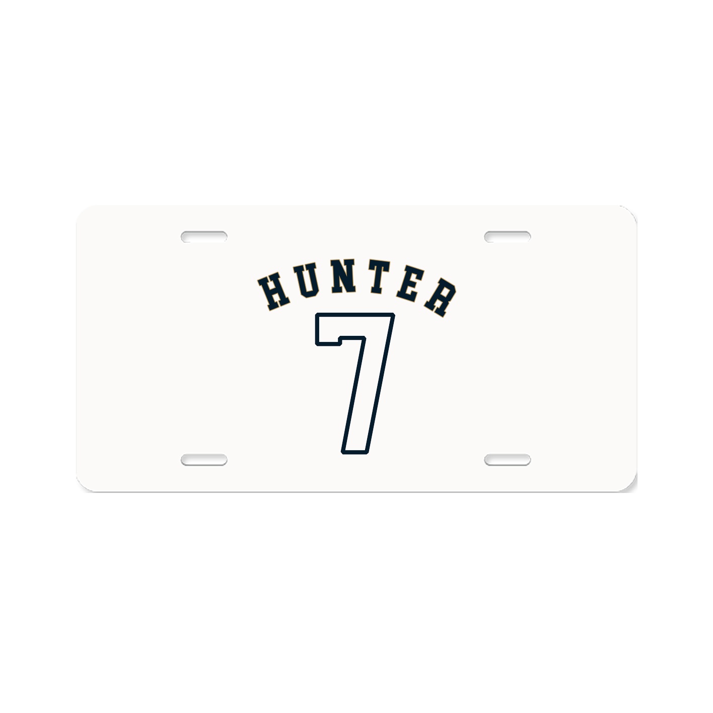 License Plate — Shirsey Arch in Classic