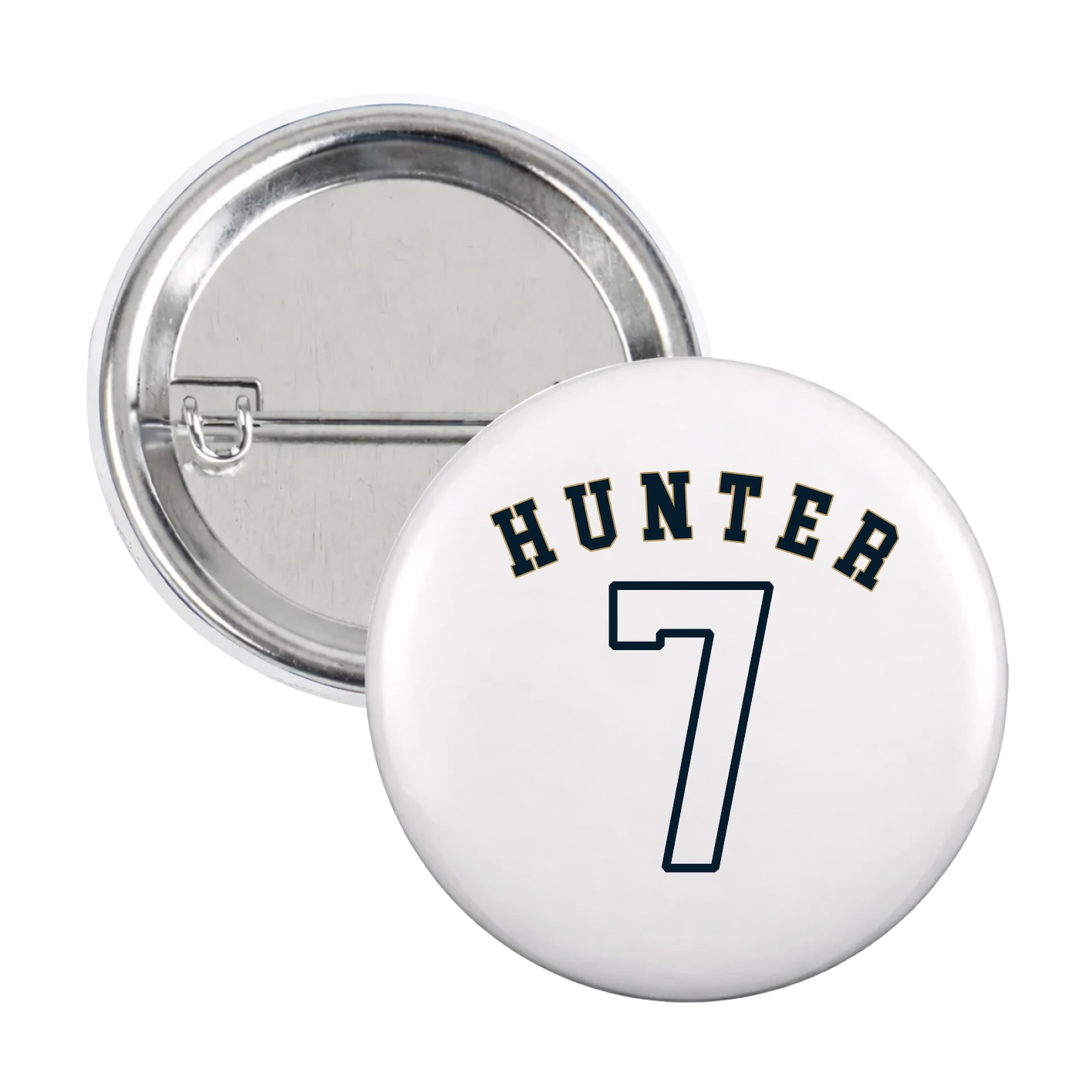 Game Day Button — Shirsey Arch in White