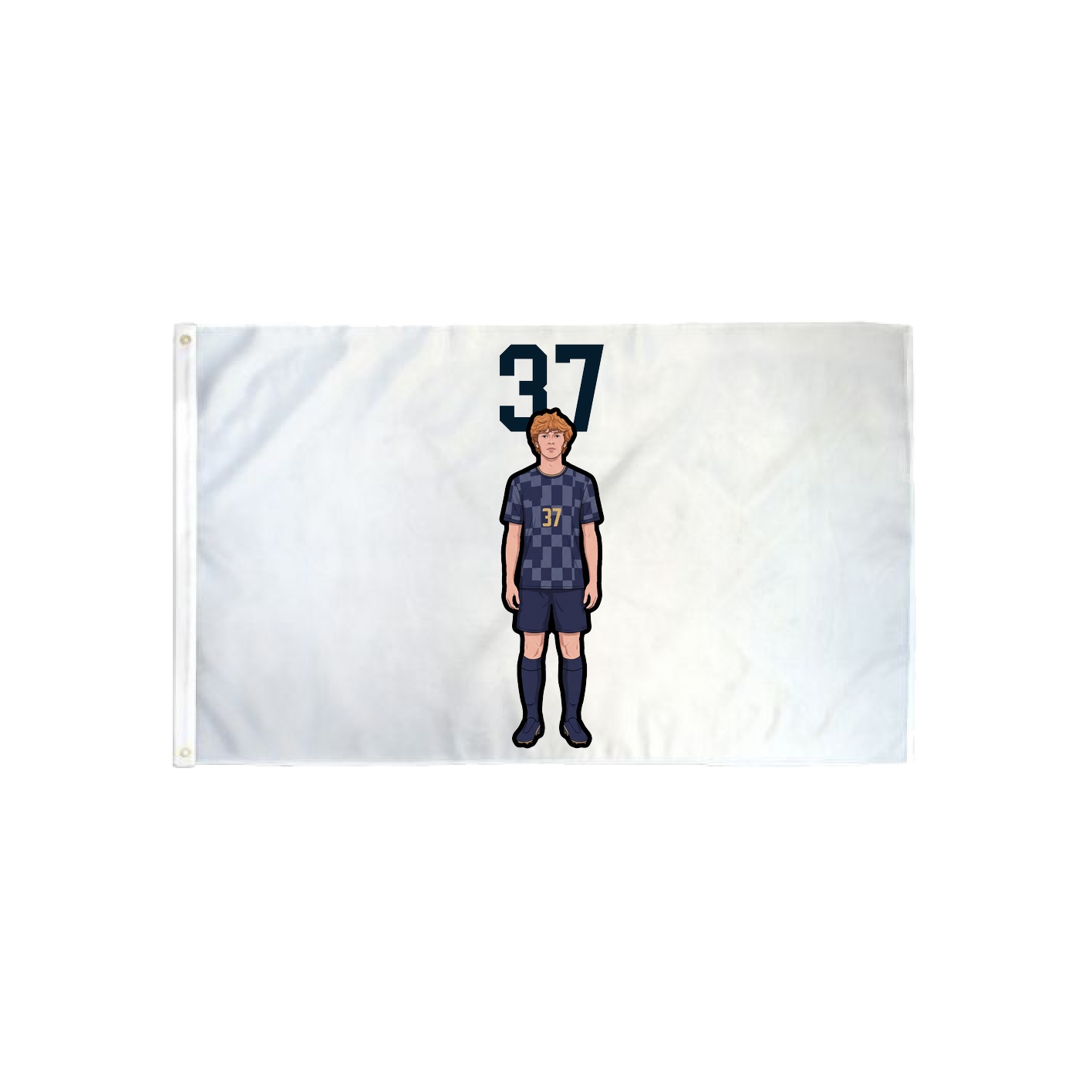 3x5 Flag — Number Top in Classic