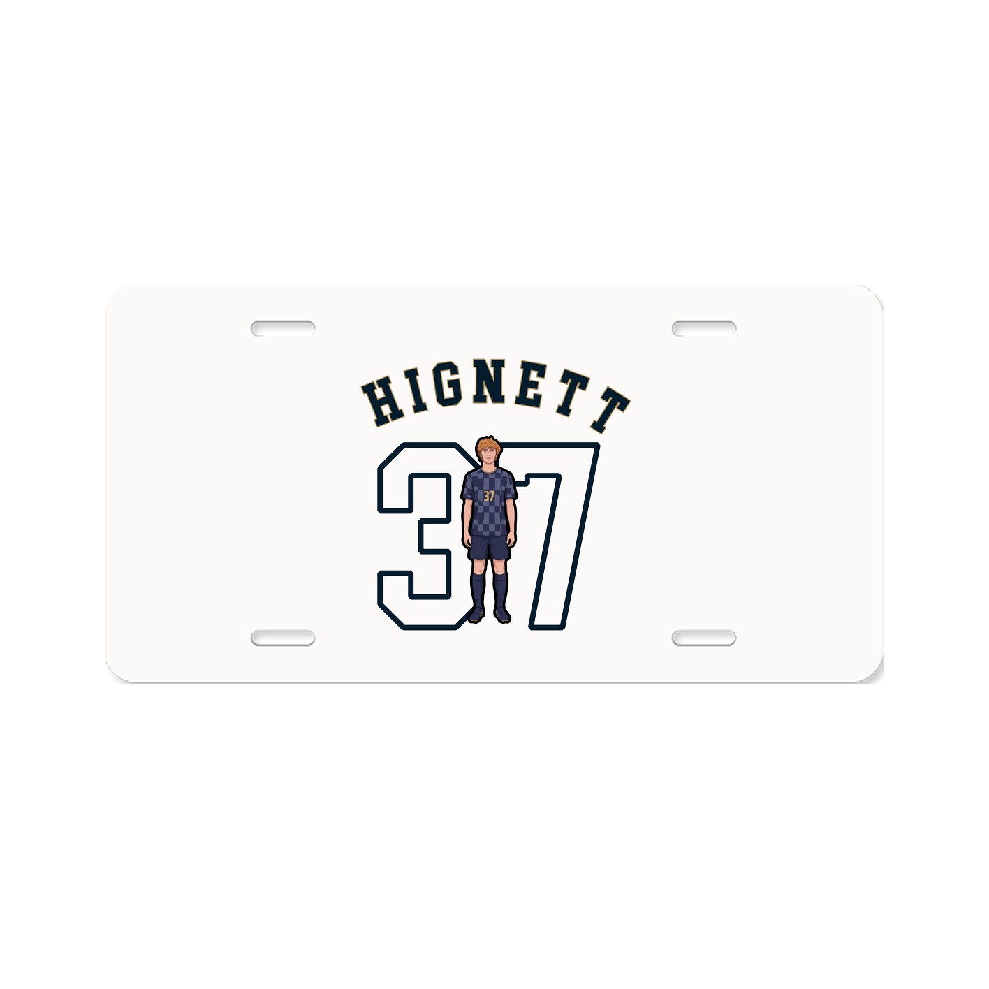 License Plate — Shirsey Arch in Classic