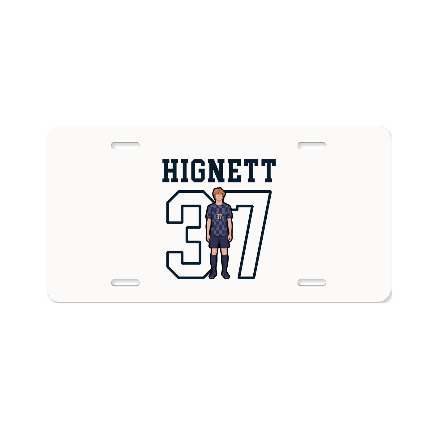 License Plate — Shirsey in Classic