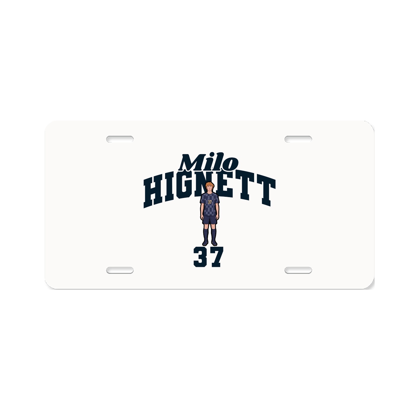 License Plate — Signature Arch in Classic