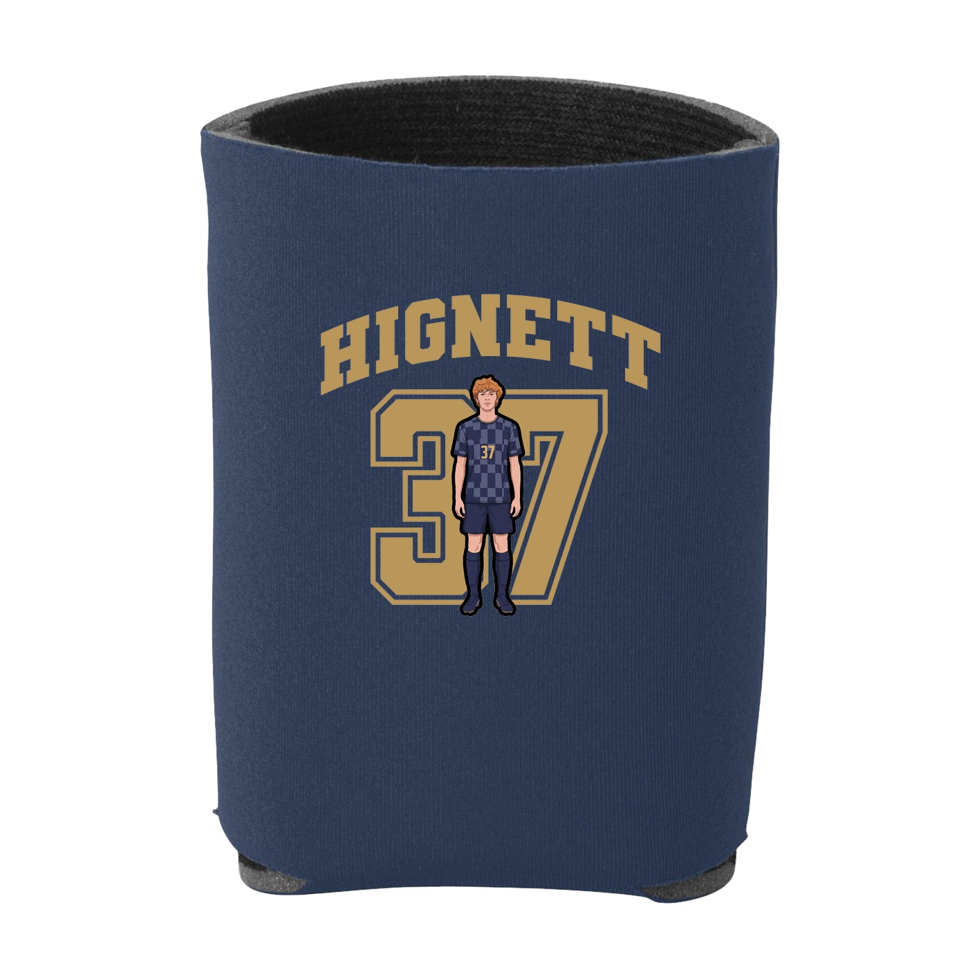 Can Holder — Number in Navy