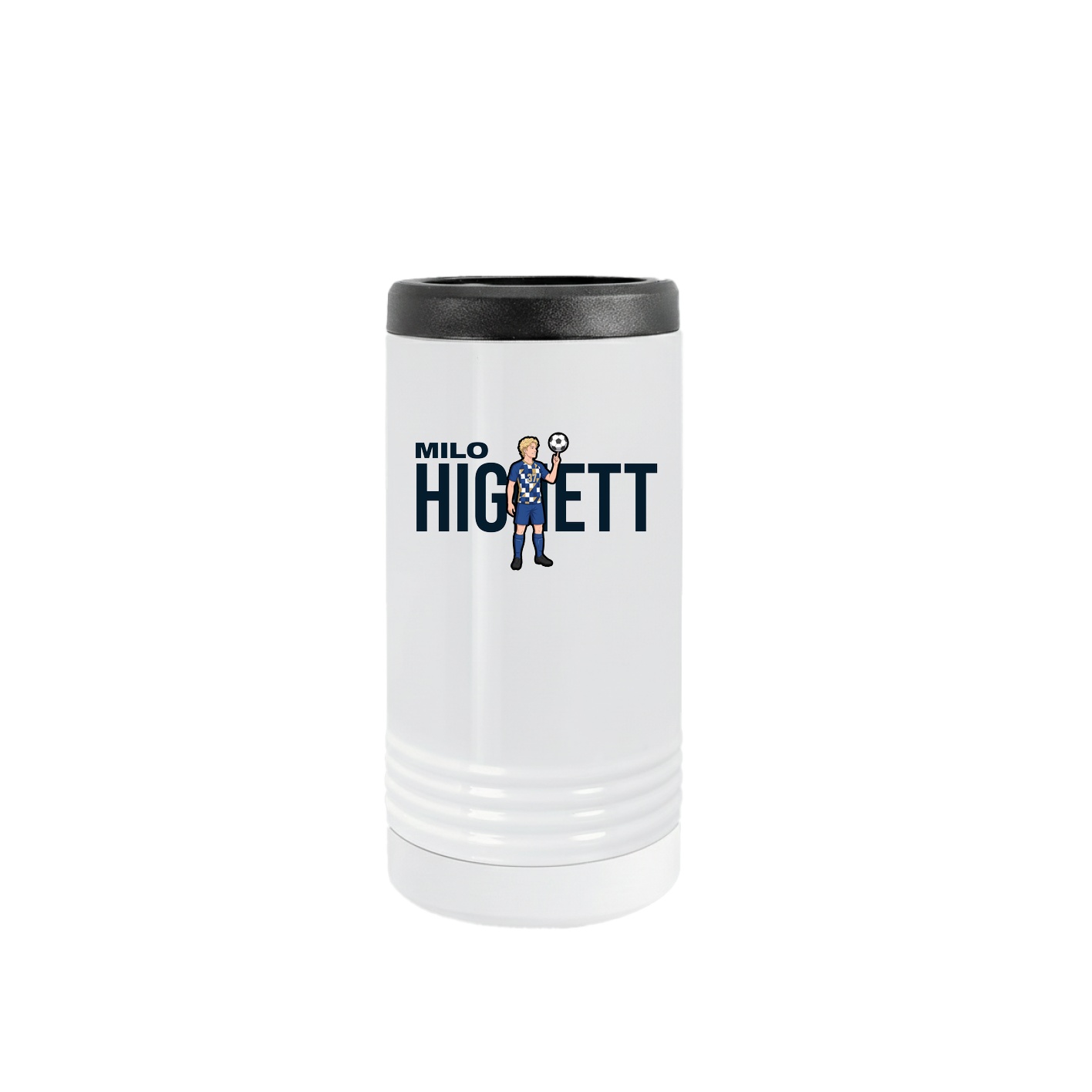 Slim Beverage Holder — Player Name in White