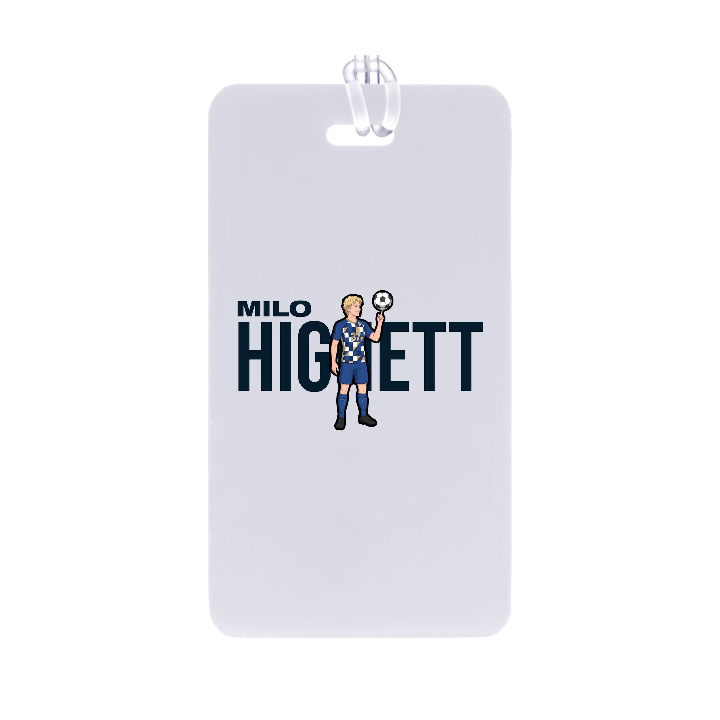 Bag Tag — Player Name in Classic