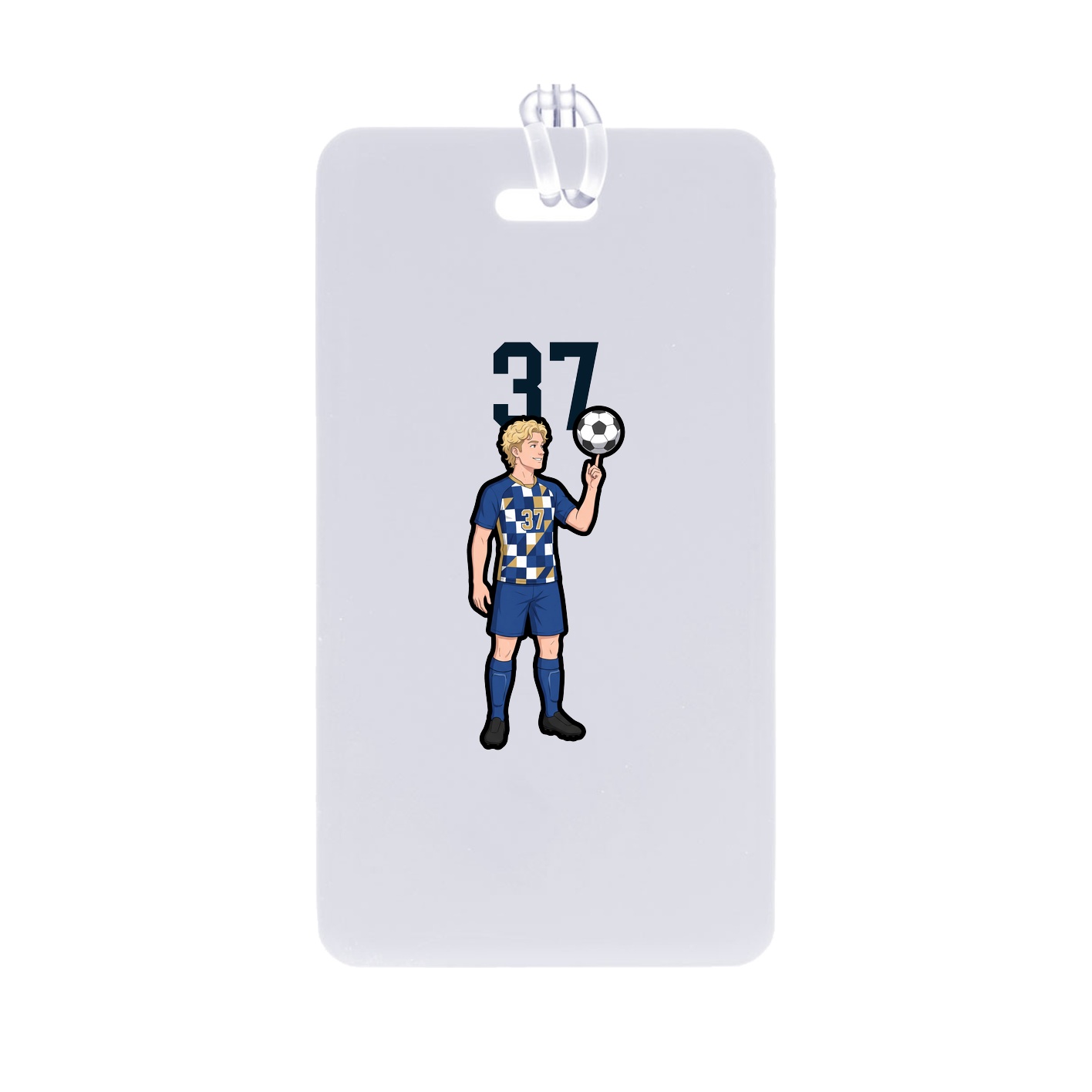 Bag Tag — Number Top in Classic