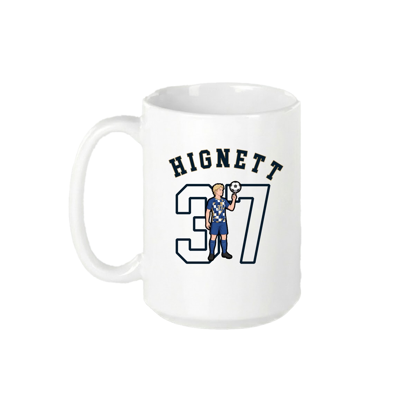 15oz Coffee Mug — Shirsey Arch in White