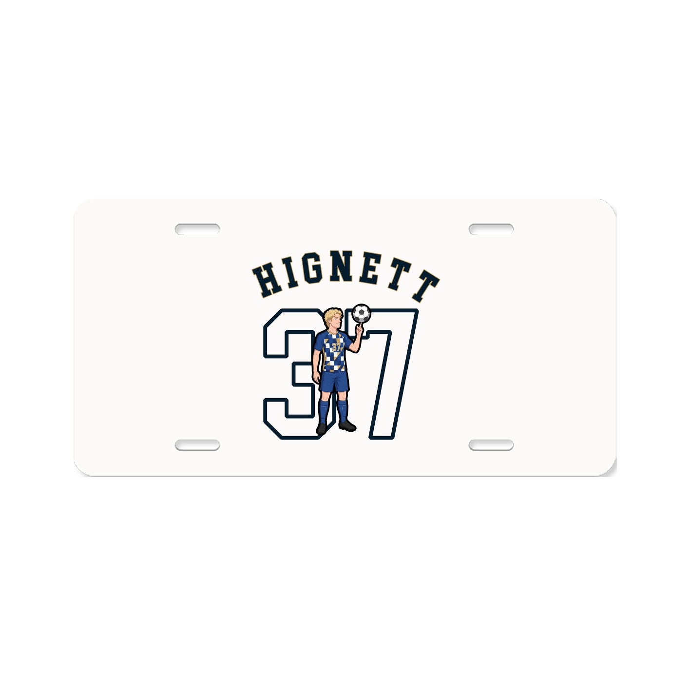 License Plate — Shirsey Arch in Classic