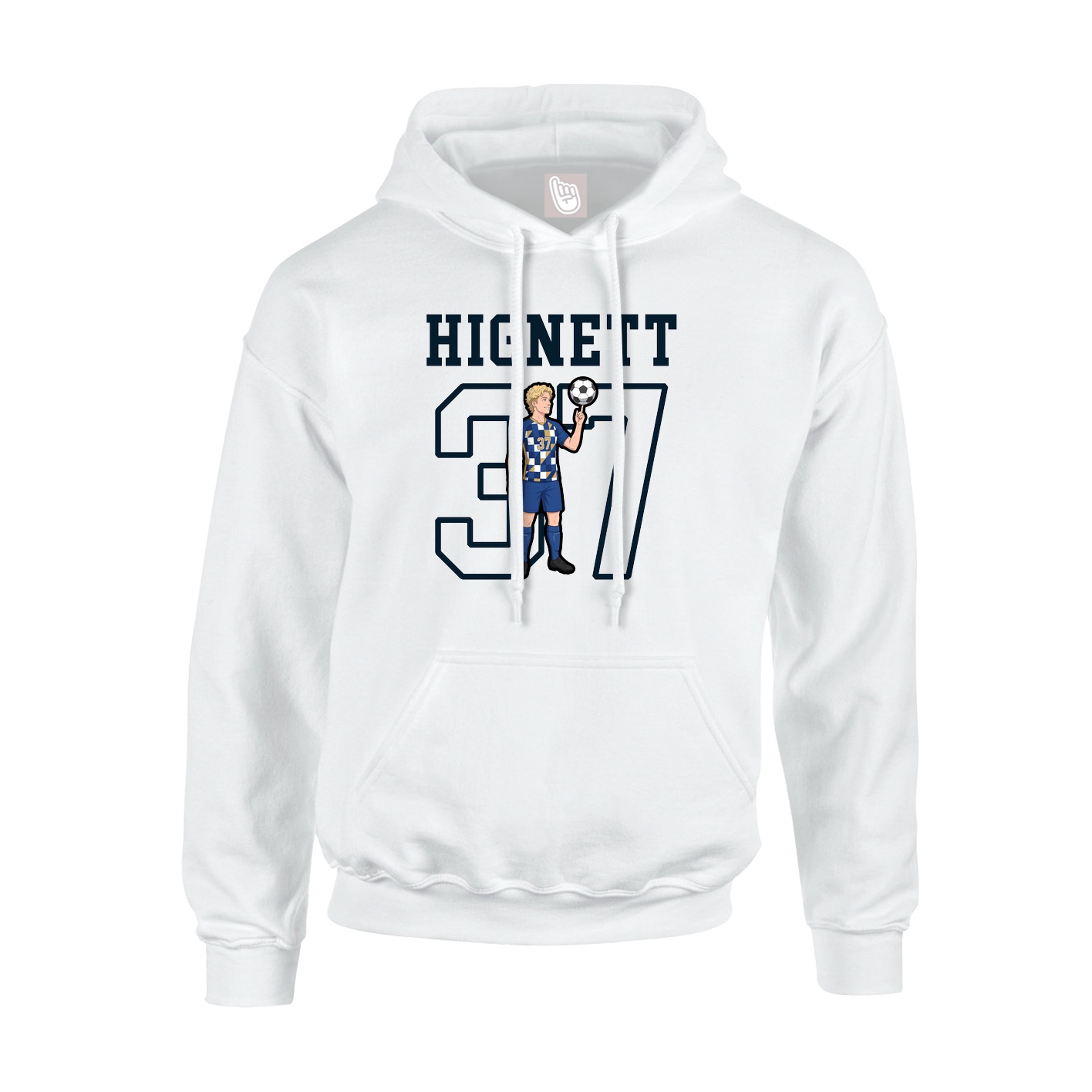 Youth Hoodie — Shirsey in White