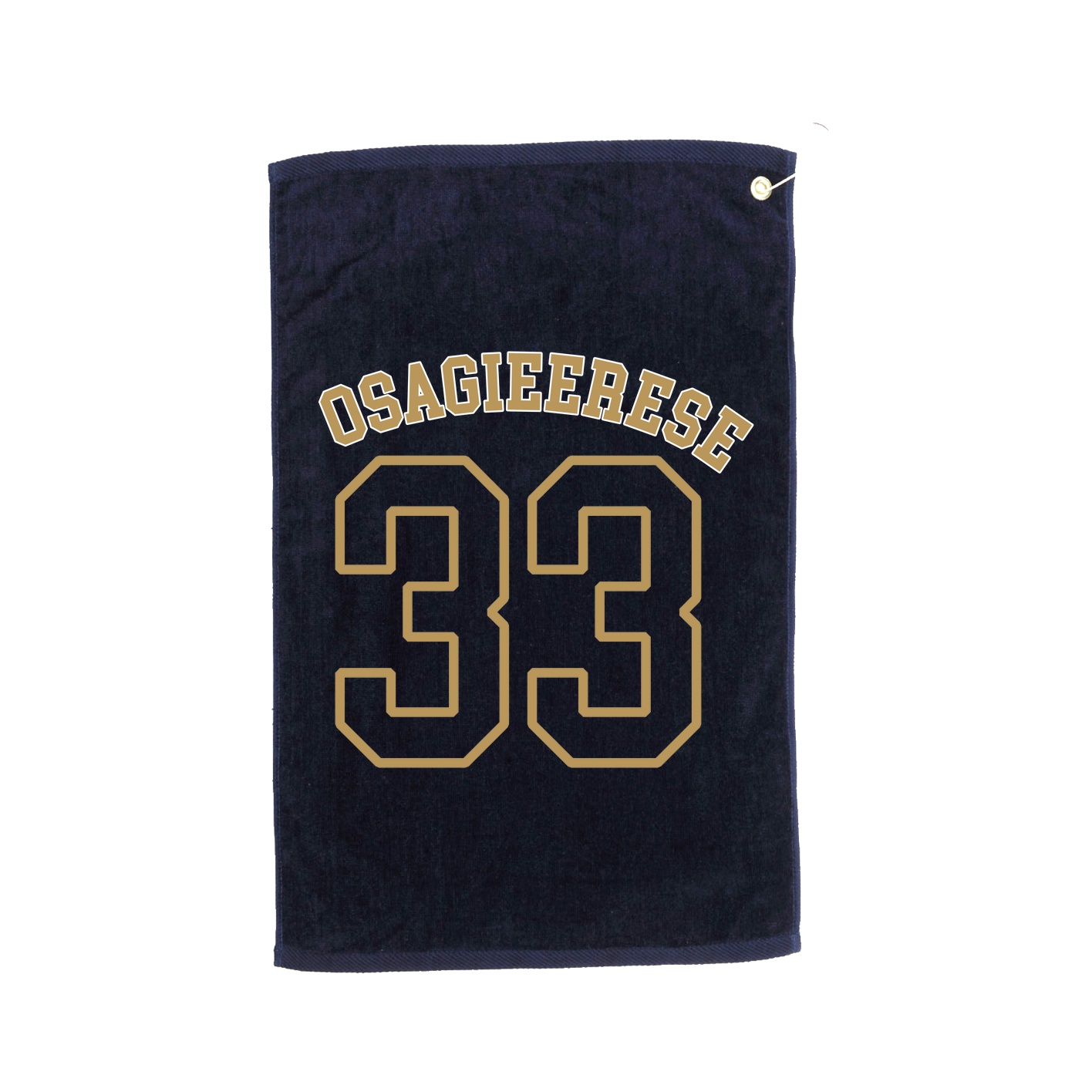 Golf Towel — Shirsey Arch in Navy