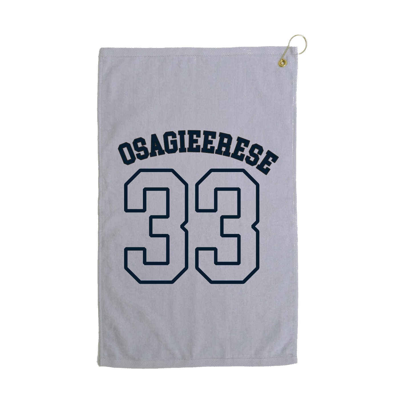 Golf Towel — Shirsey Arch in Grey
