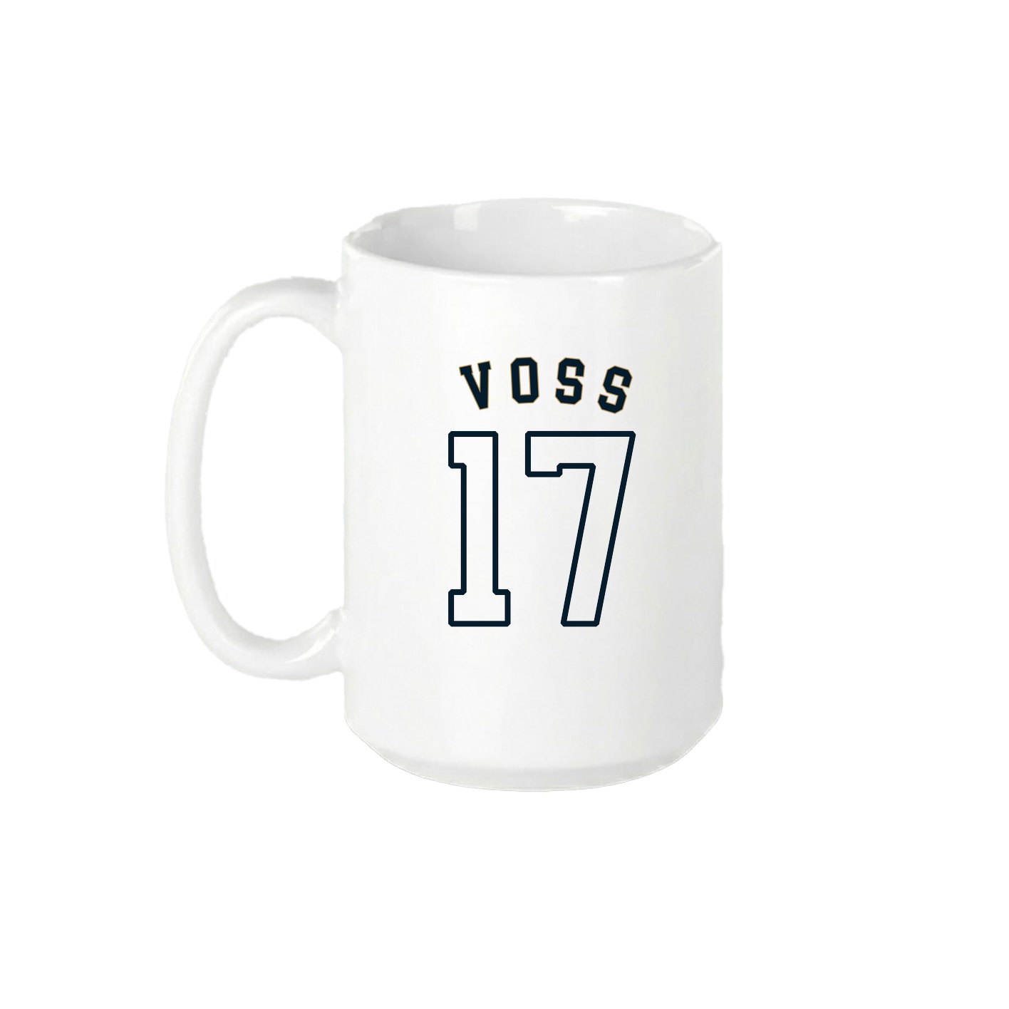 15oz Coffee Mug — Shirsey Arch in White