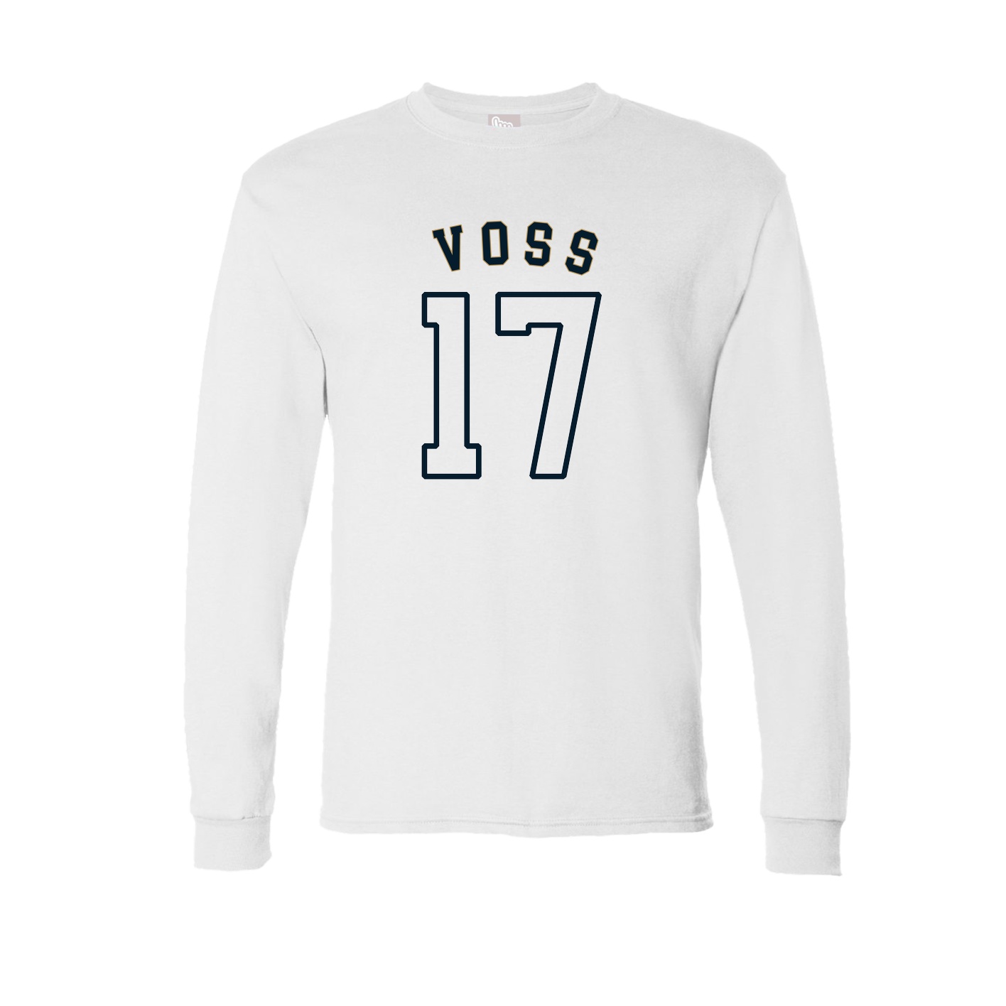 Long Sleeve Tee — Shirsey Arch in White