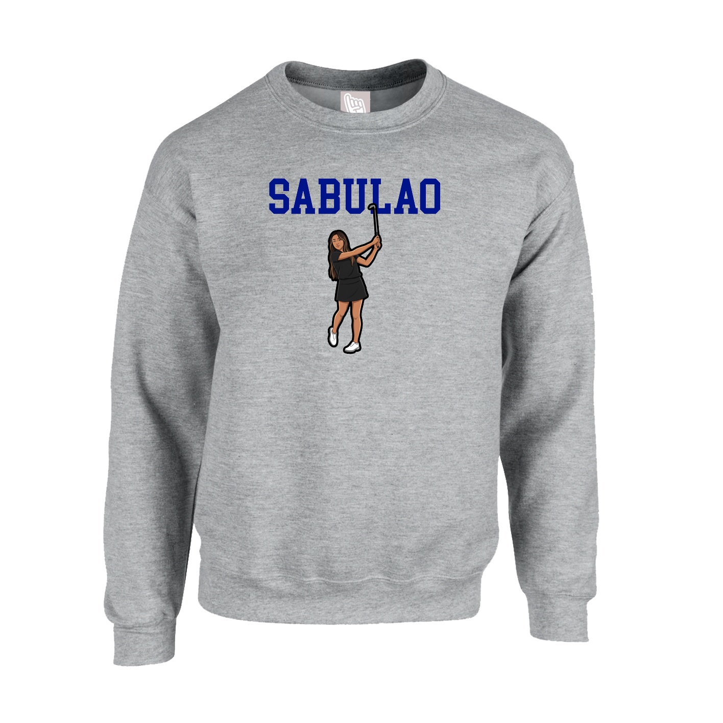 Fleece Crew — Shirsey in Grey