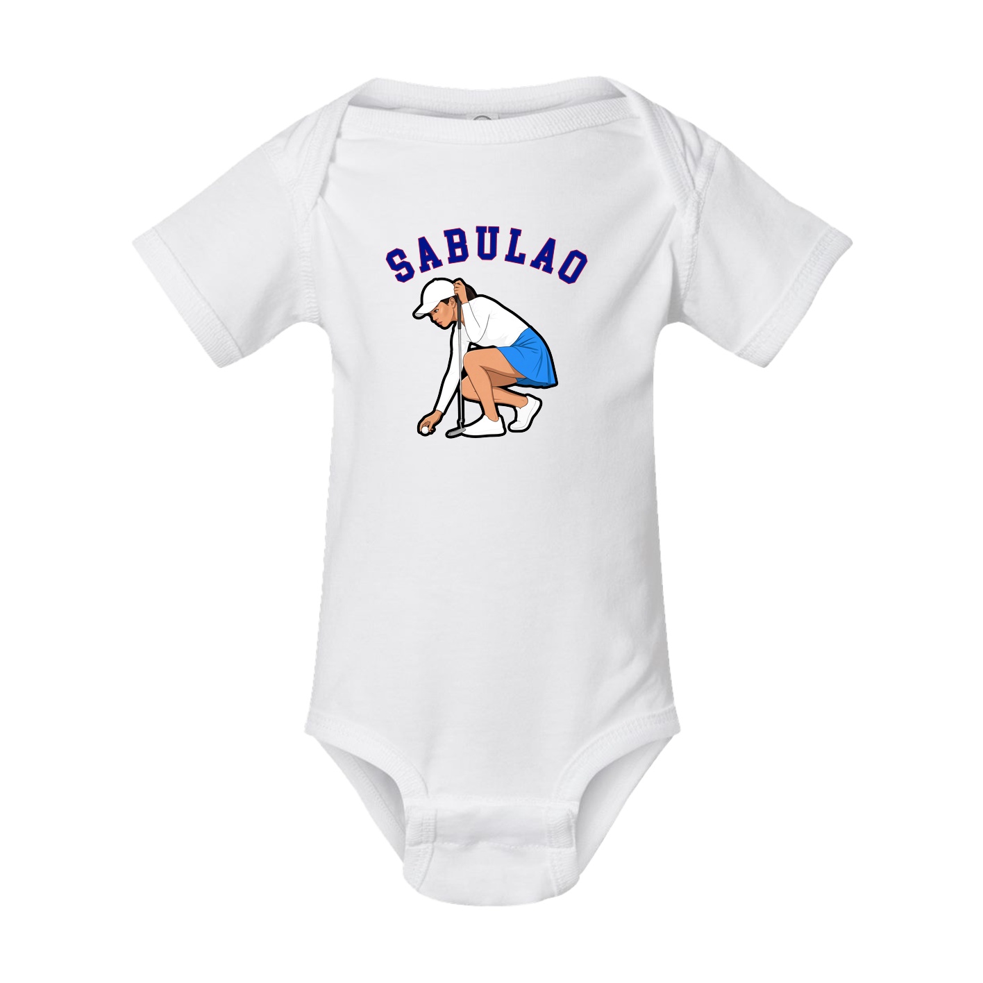 Baby Onesie — Shirsey Arch in White