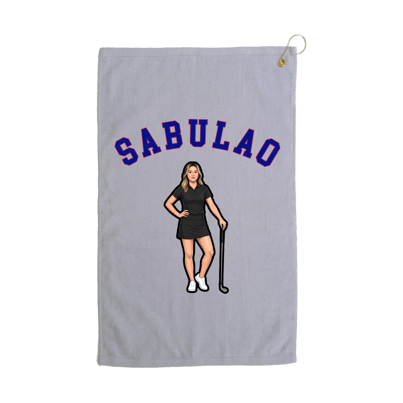 Golf Towel — Shirsey Arch in Grey