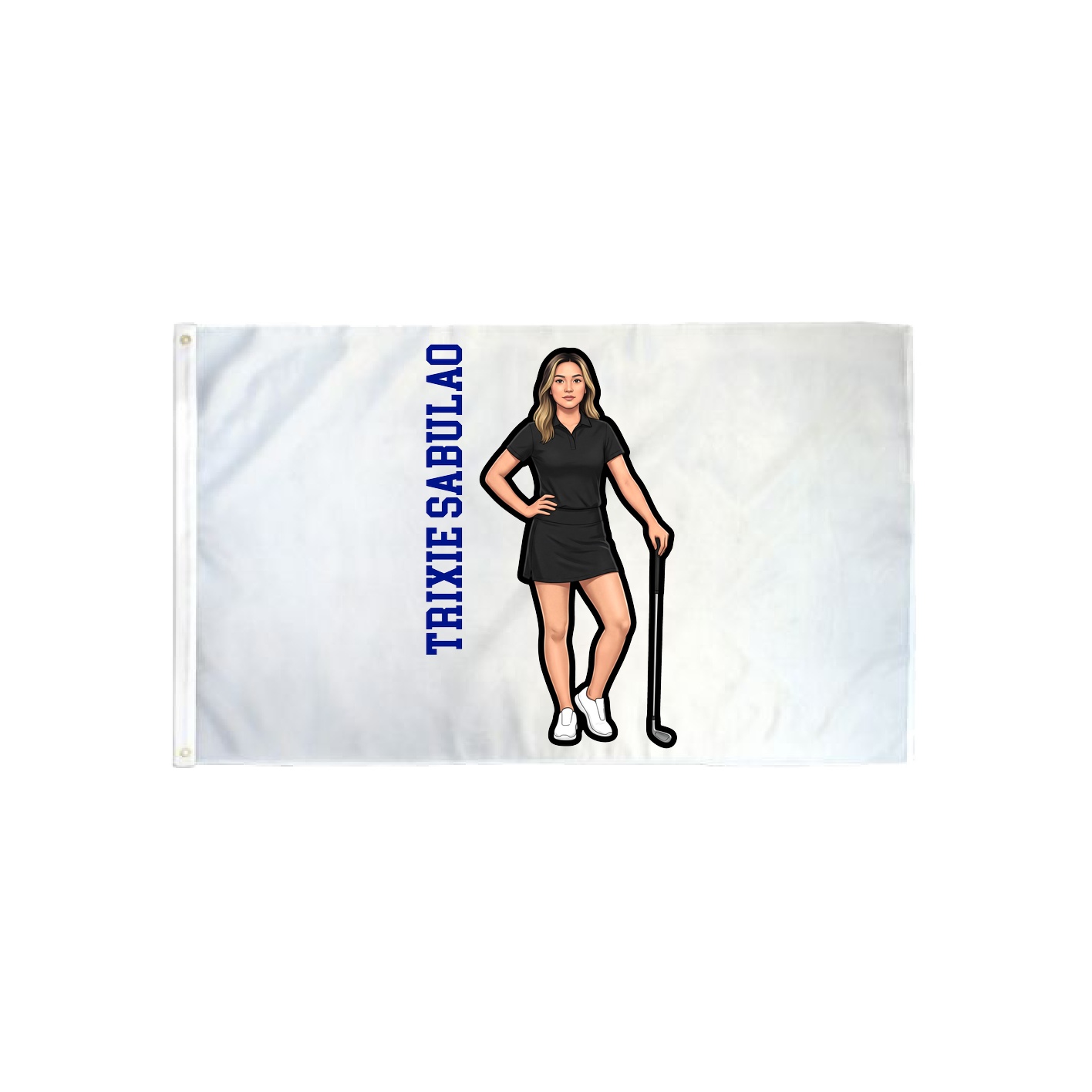 3x5 Flag — Name Vertical in Classic