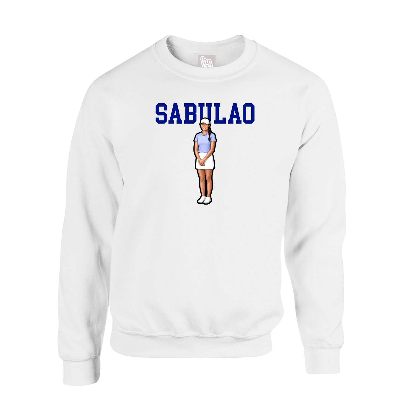 Fleece Crew — Shirsey in White