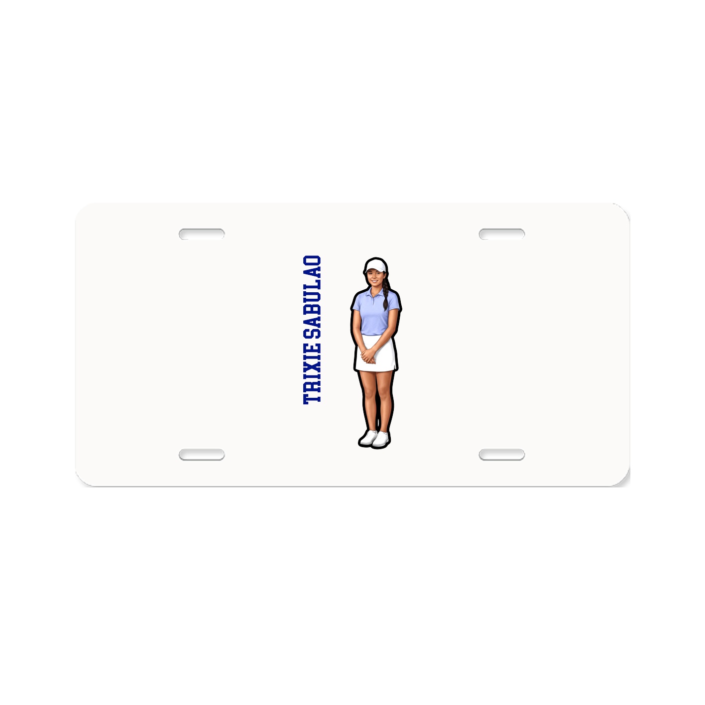 Aluminum License Plate