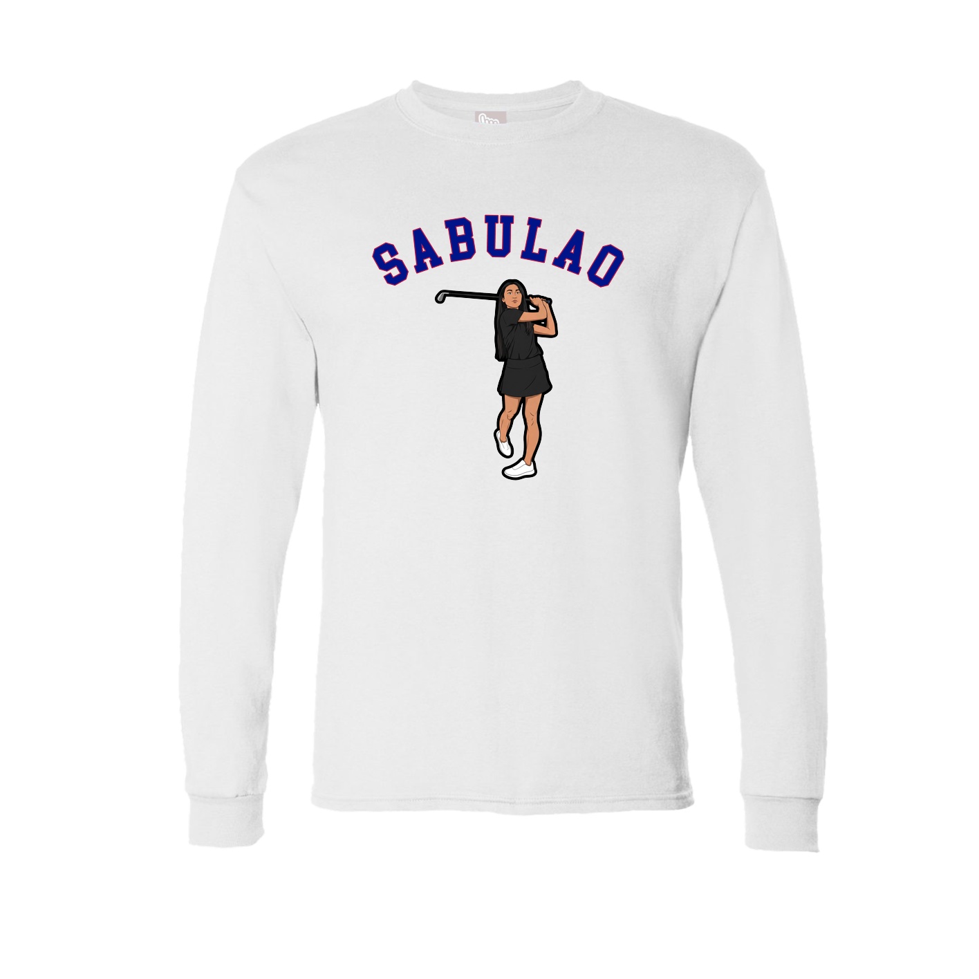 Long Sleeve Tee — Shirsey Arch in White
