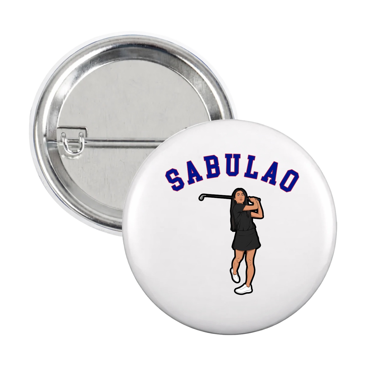 Game Day Button — Shirsey Arch in White
