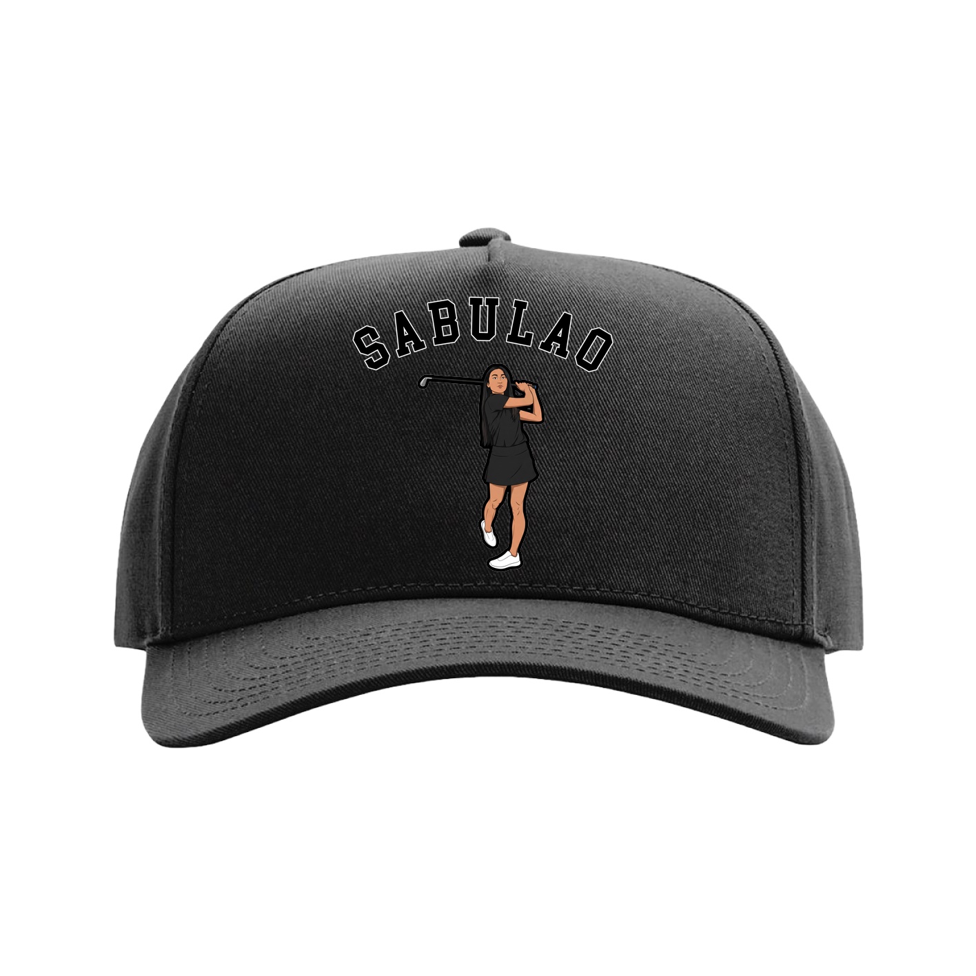 Full Fabric Five-Panel Champ Cap