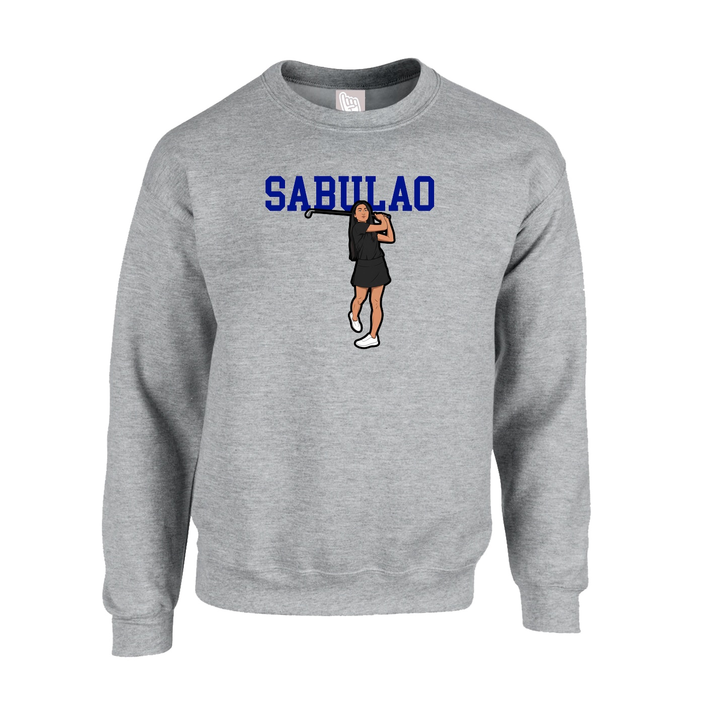 Fleece Crew — Shirsey in Grey