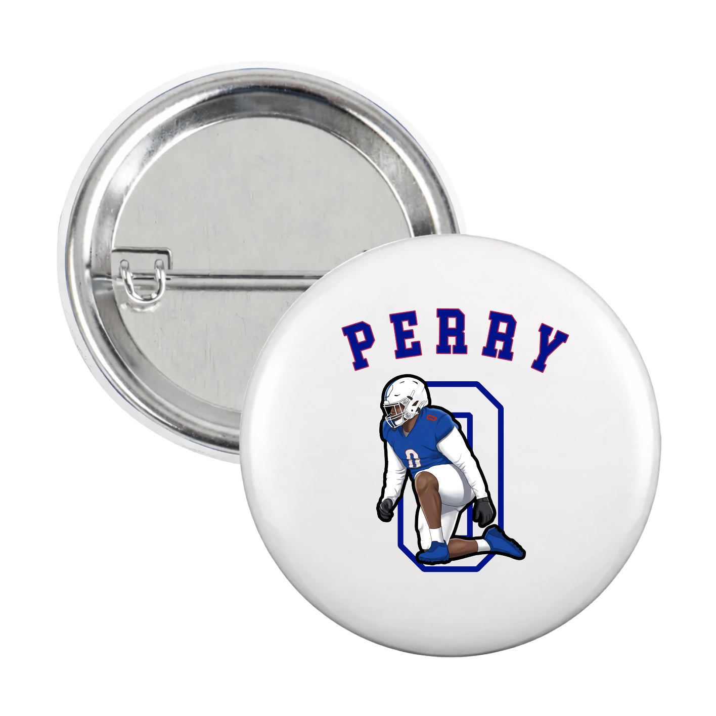 Game Day Button — Shirsey Arch in White