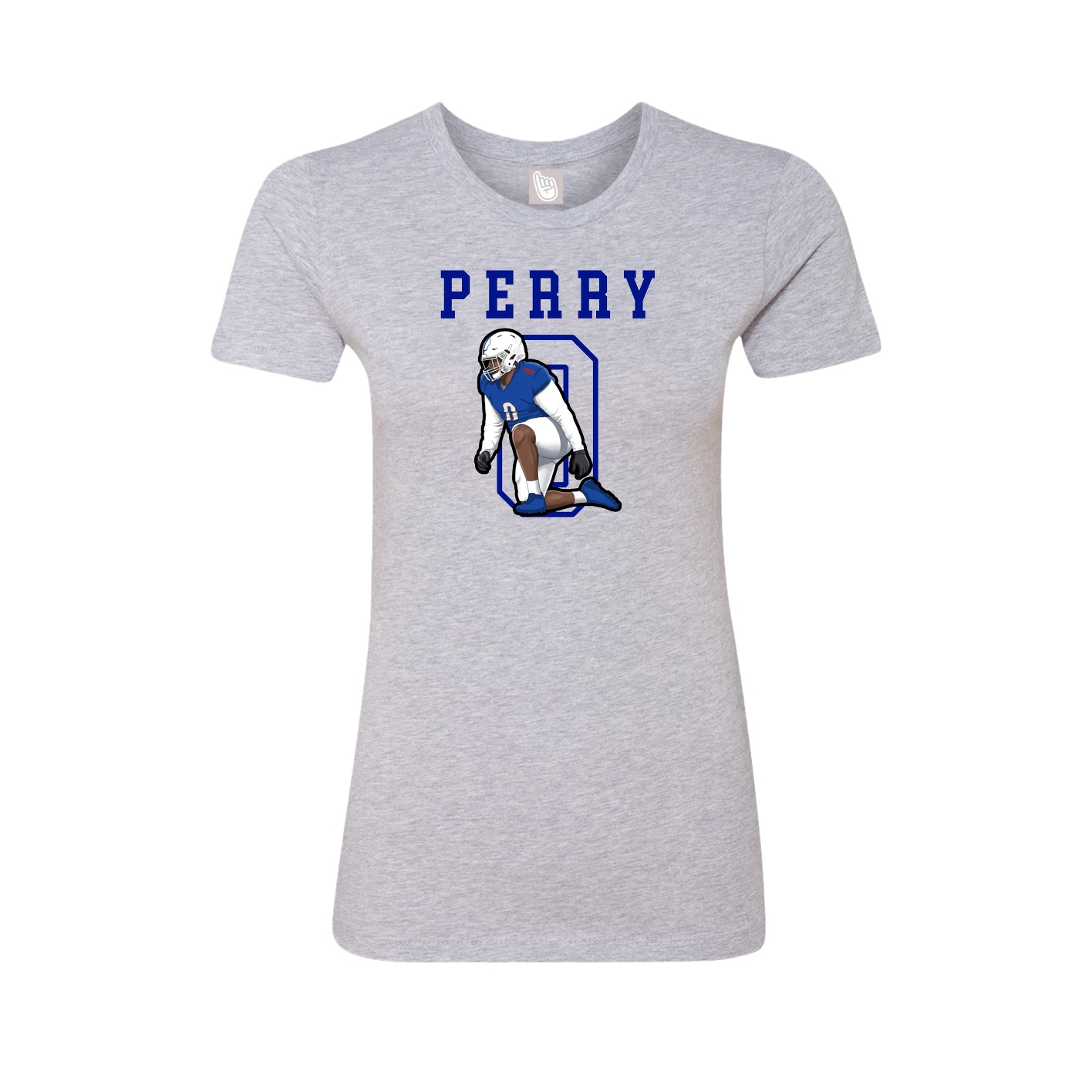 Fitted Women's Tee — Shirsey in Grey