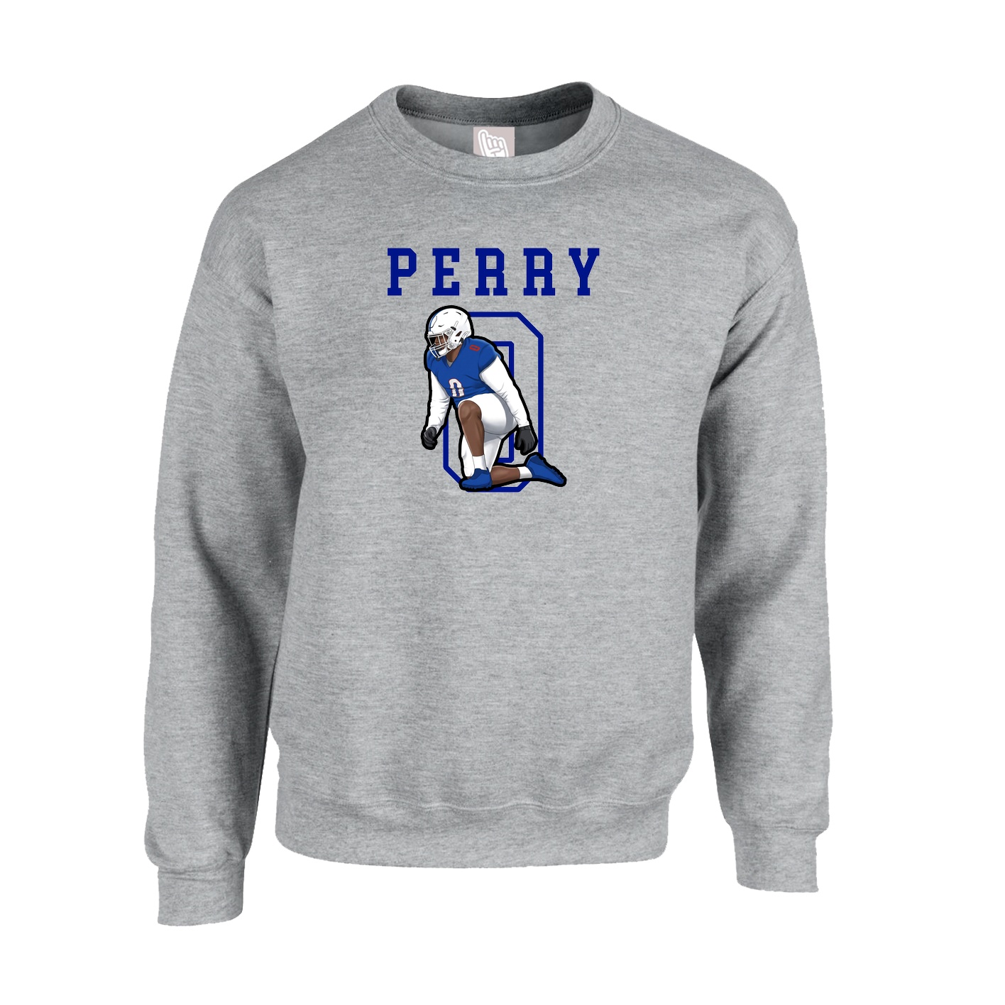 Fleece Crew — Shirsey in Grey