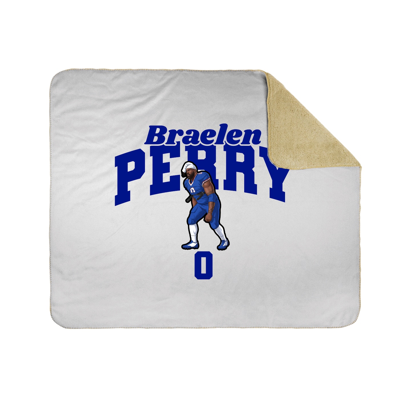 Throw Blanket — Signature Arch in White