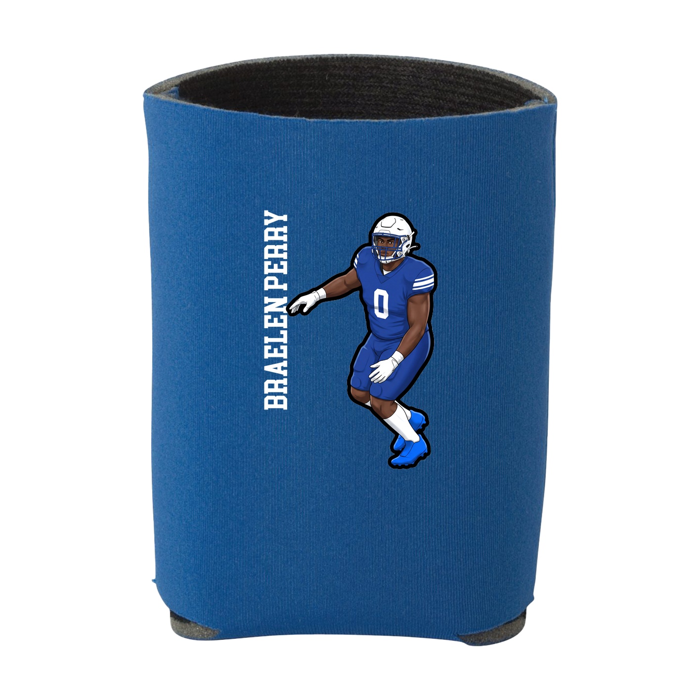 Can Holder — Name Vertical in Royal