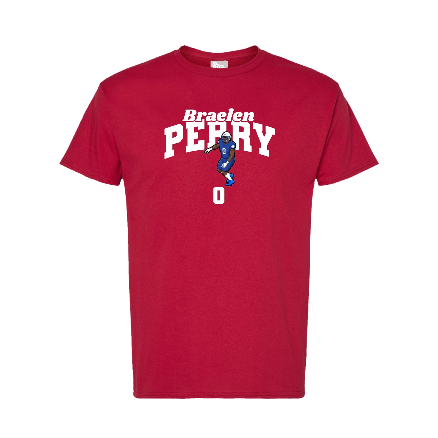 Tee — Signature Arch in Crimson