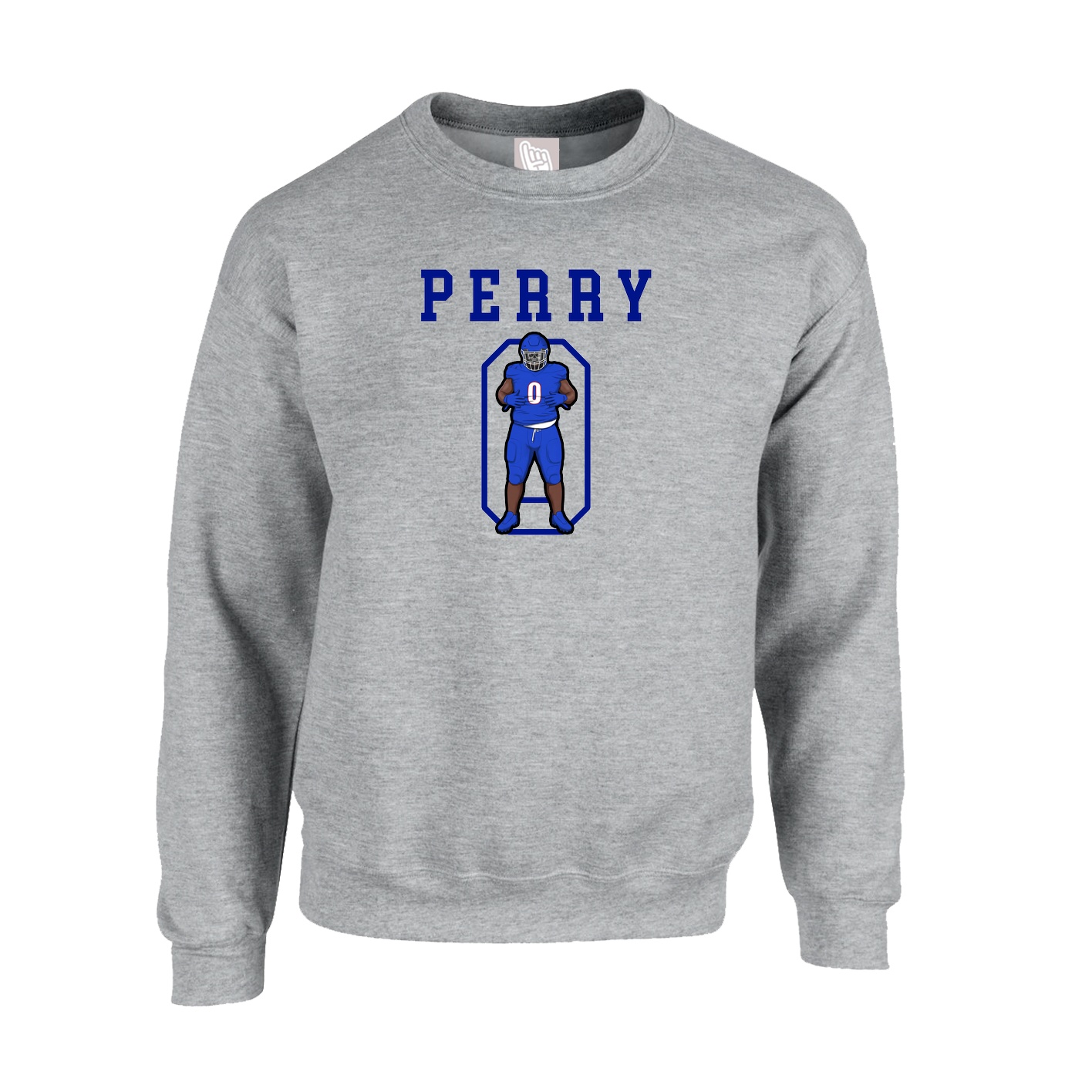 Fleece Crew — Shirsey in Grey