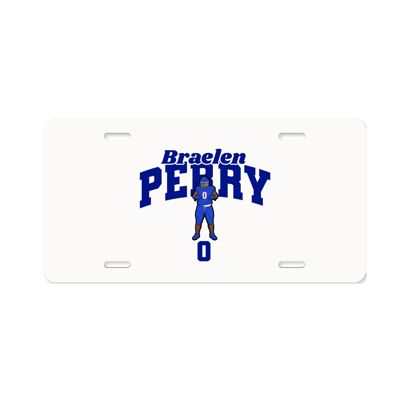 License Plate — Signature Arch in Classic