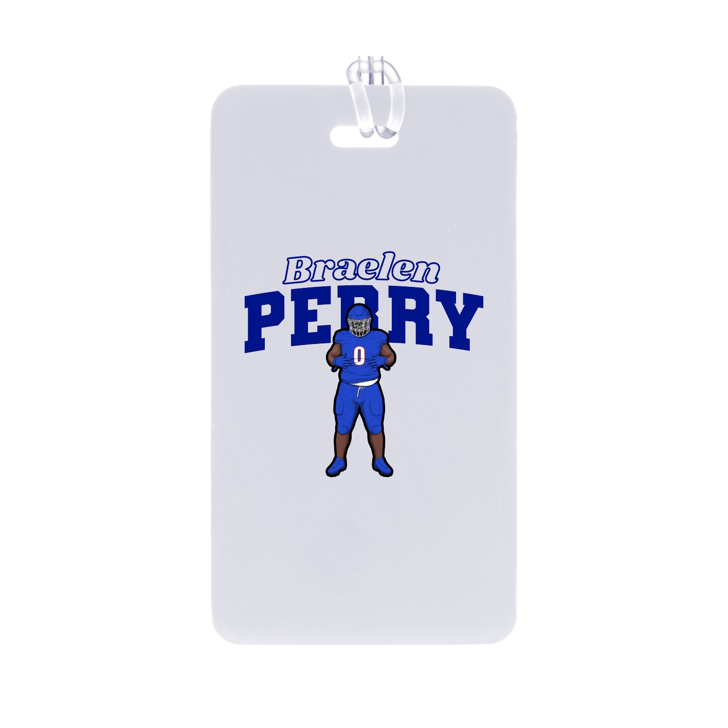 Bag Tag — Name Arch in Classic