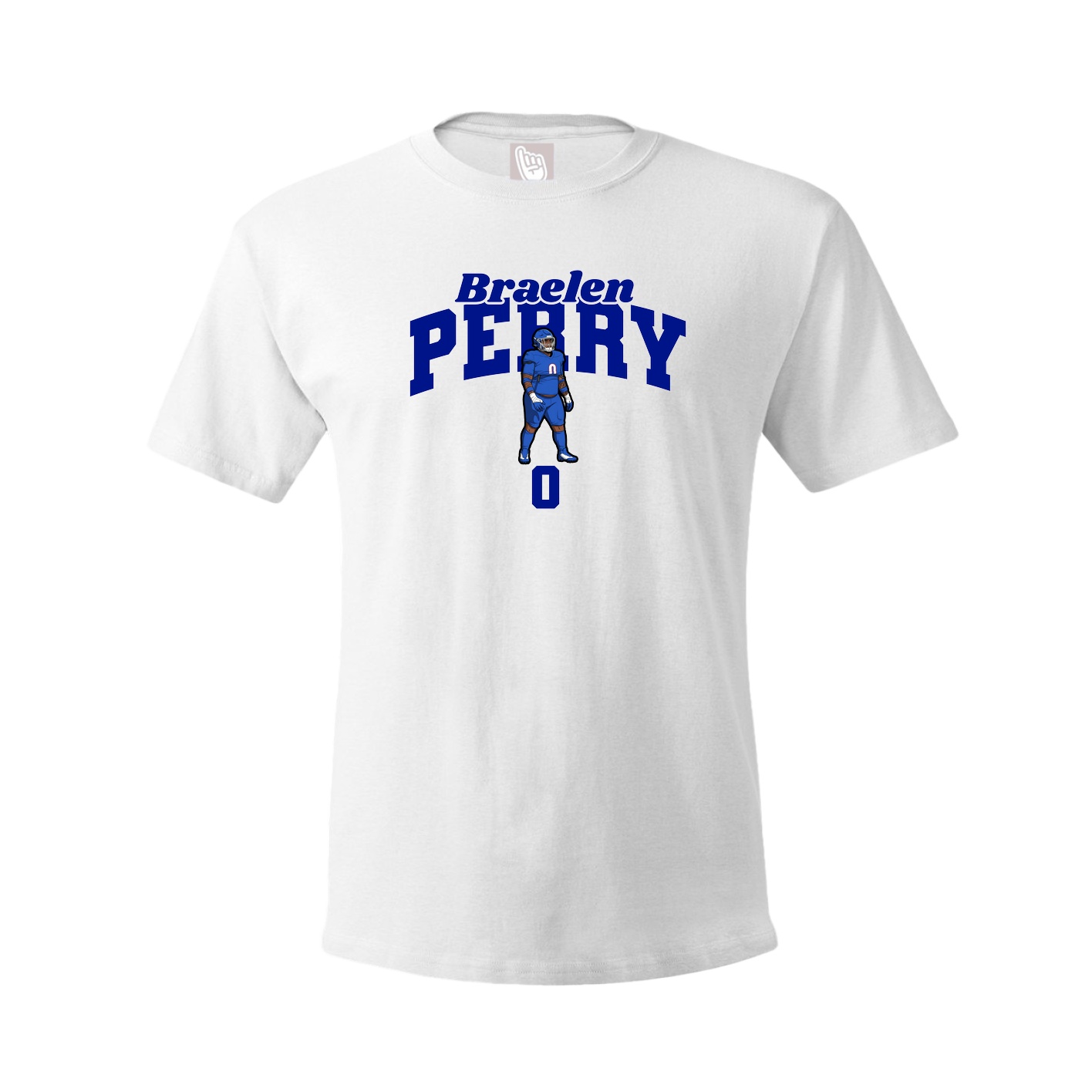 Youth Tee — Signature Arch in White