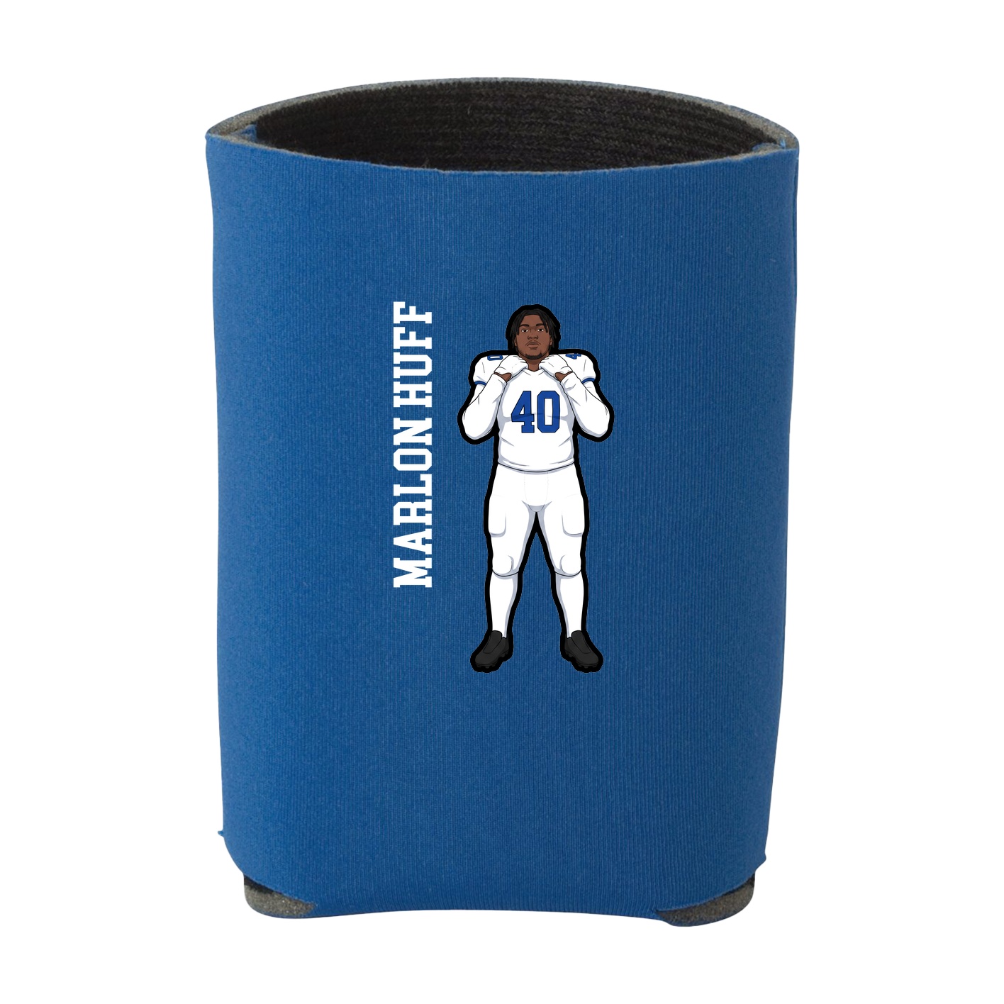 Can Holder — Name Vertical in Royal