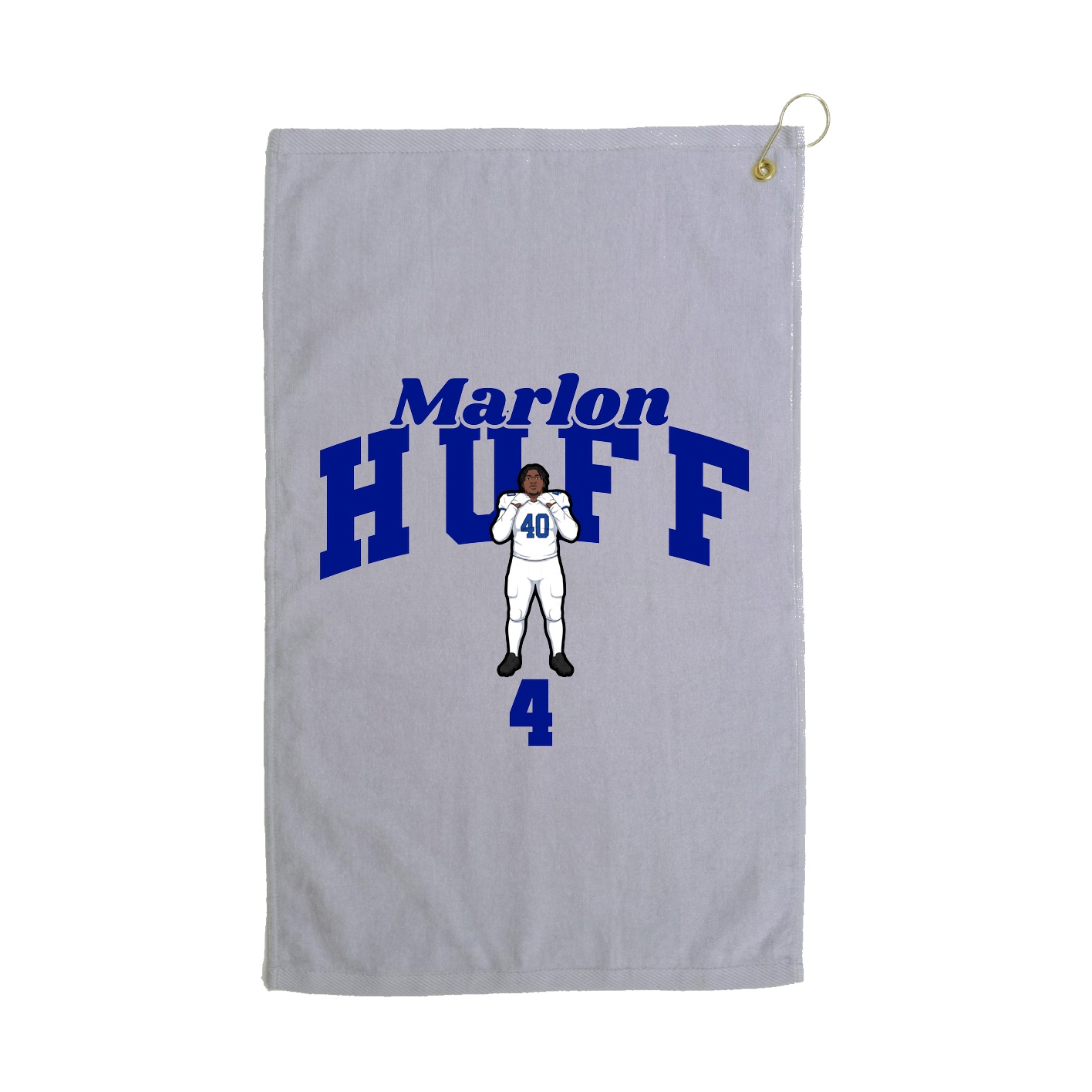 Golf Towel — Signature Arch in Grey