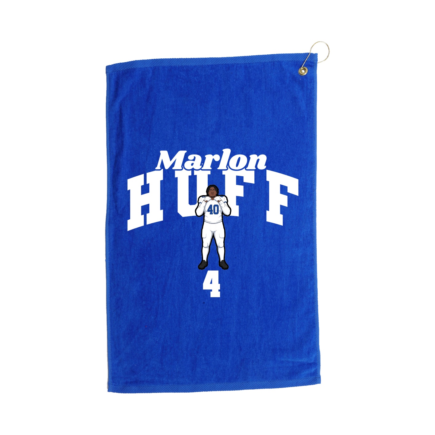 Golf Towel — Signature Arch in Royal