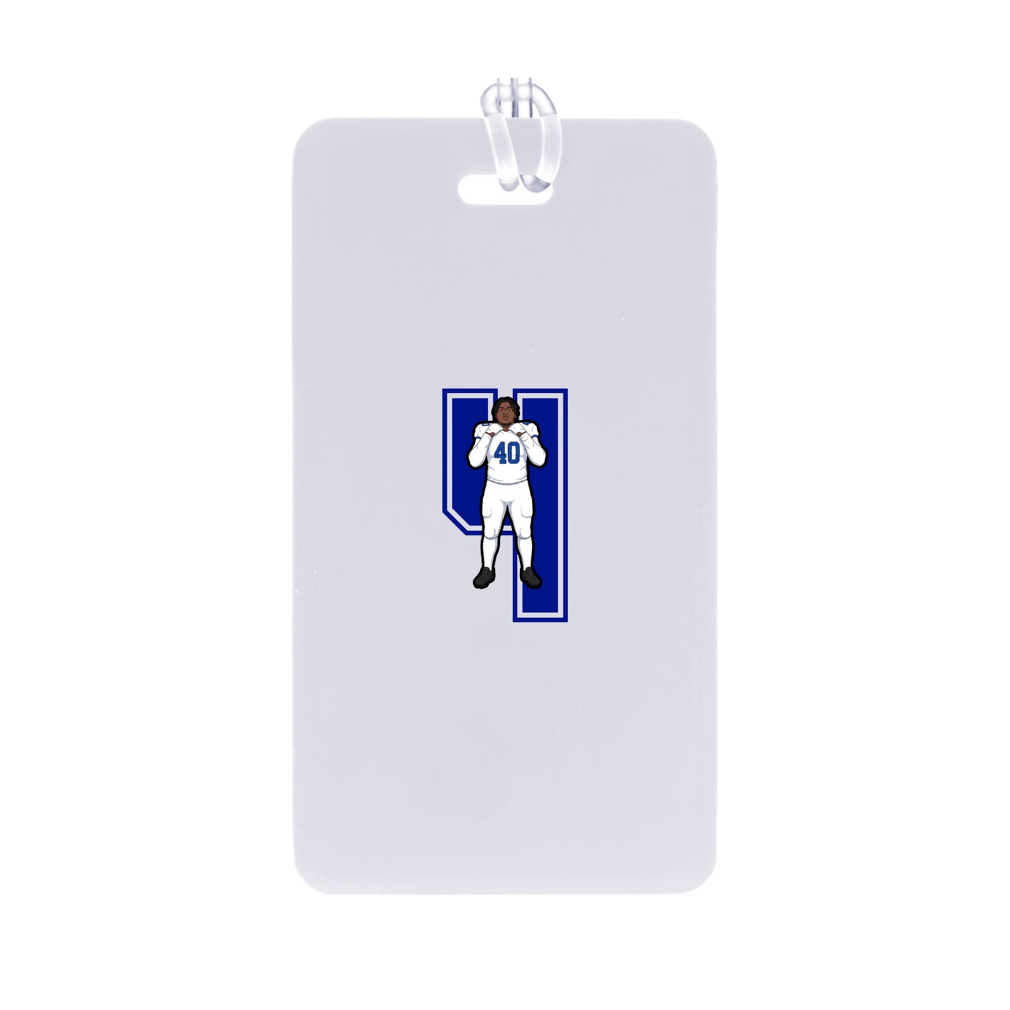 Bag Tag — Number in Classic