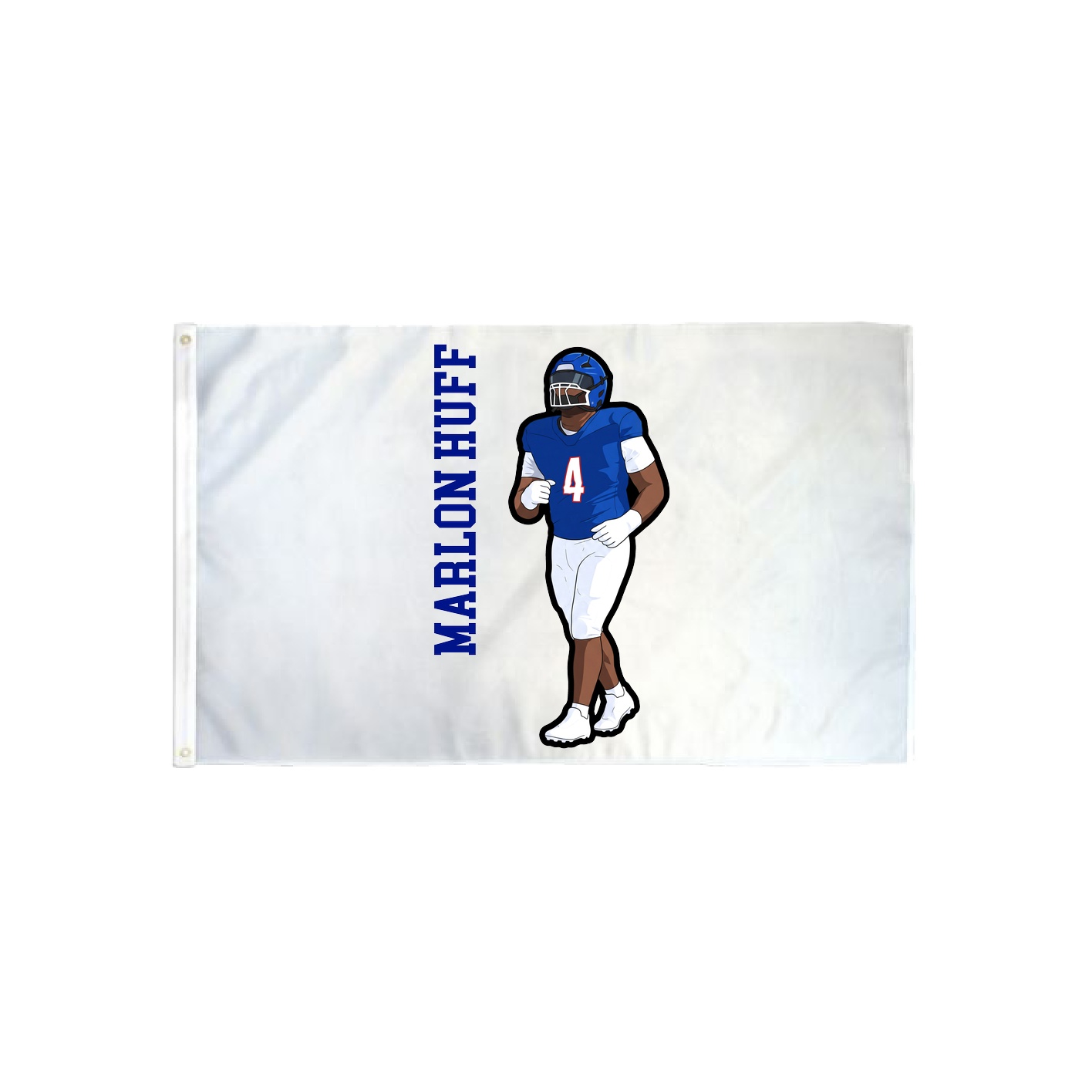 3x5 Flag — Name Vertical in Classic
