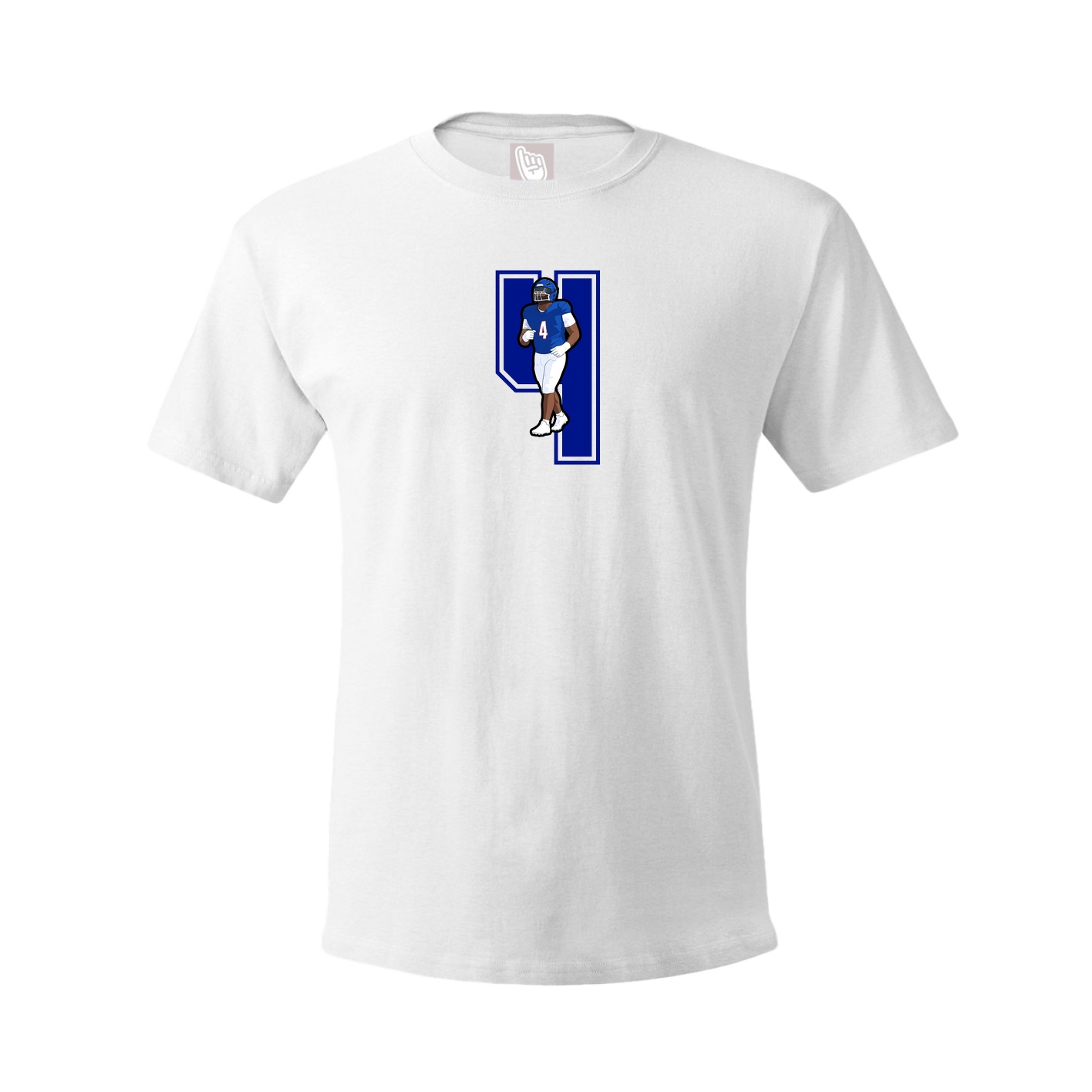 Tee — Number in White