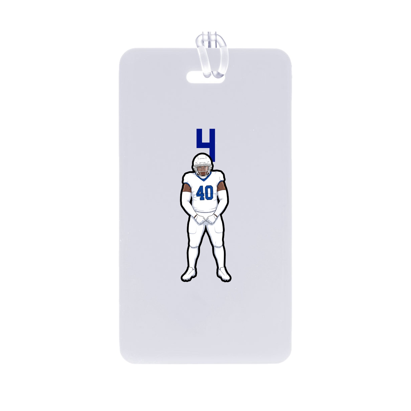 Bag Tag — Number Top in Classic