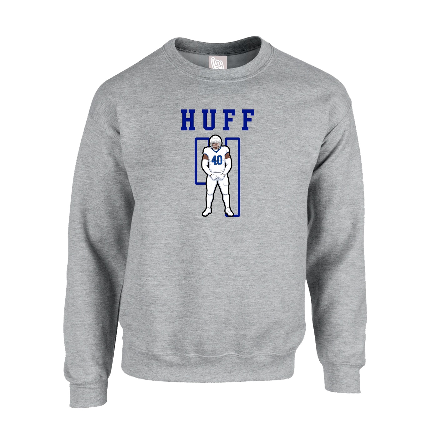 Fleece Crew — Shirsey in Grey