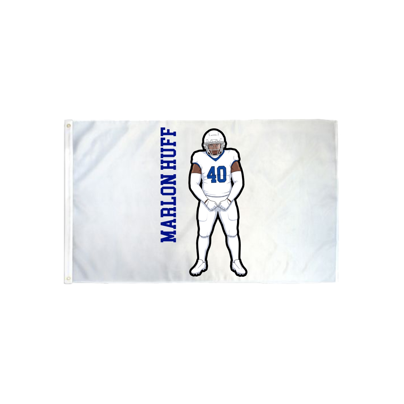 3x5 Flag — Name Vertical in Classic